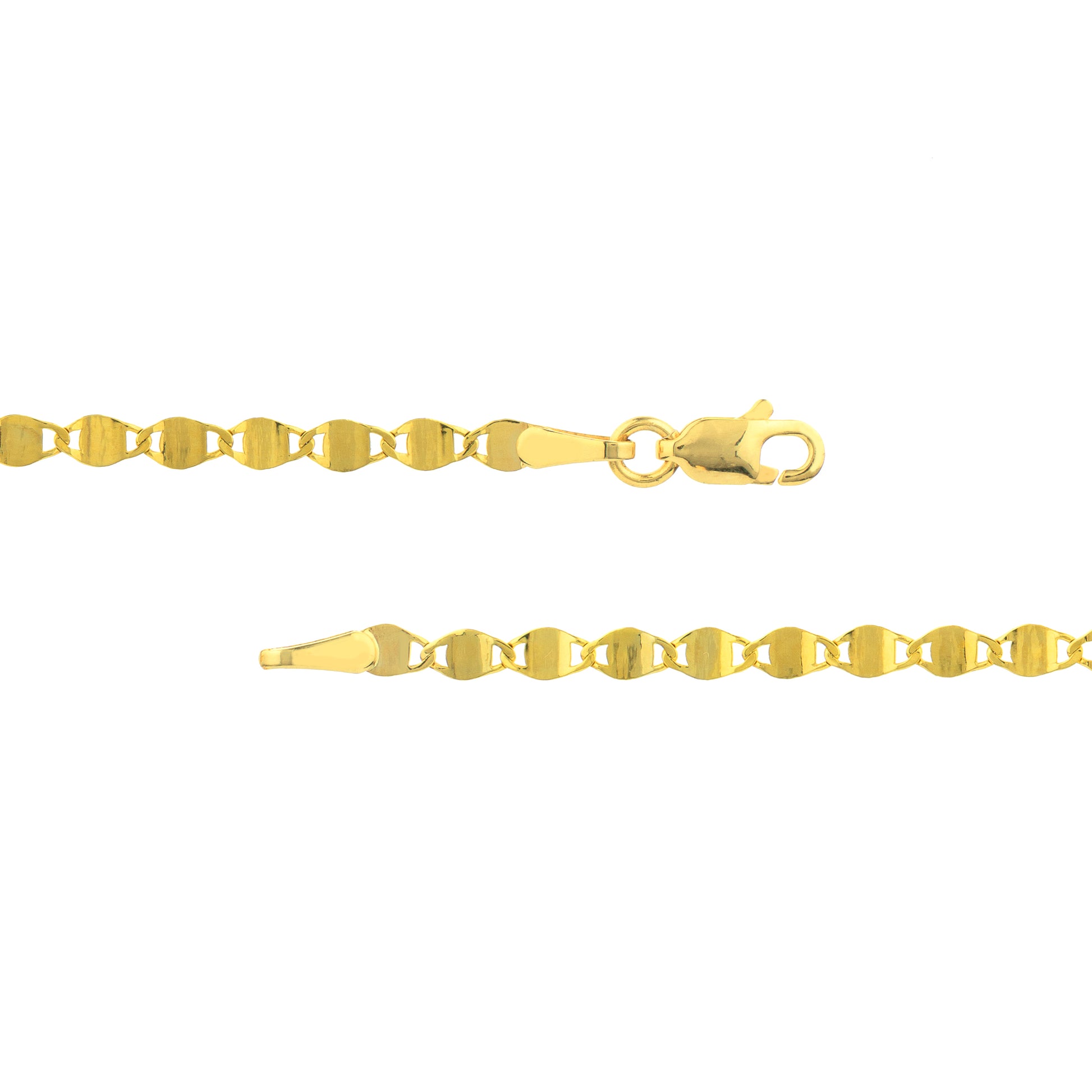 Yellow Gold Valentinio Chain Bracelet_Clasp Detail
